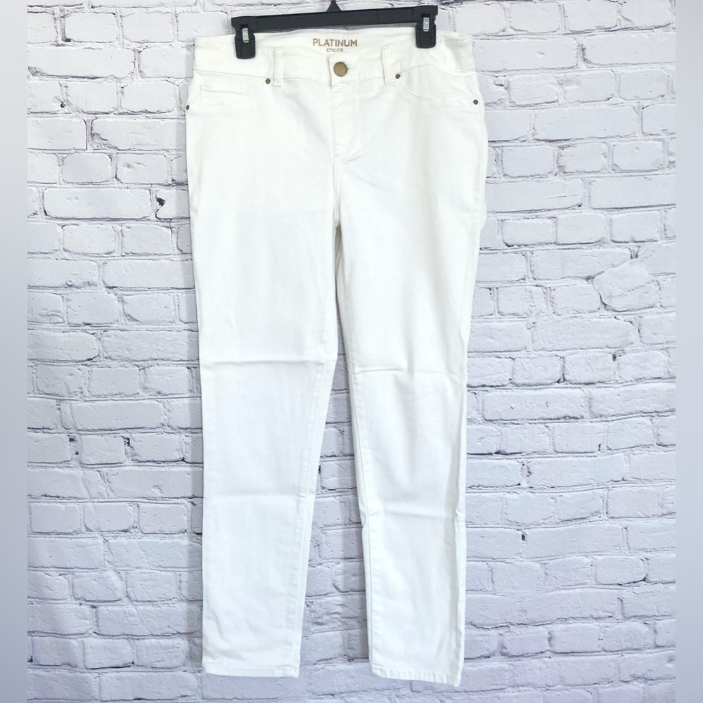 Chico's White Skinny Jeans